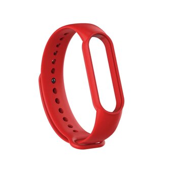 SILICONE STRAP Xiaomi Mi Band 5 - červená
