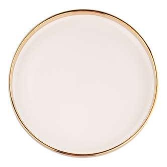 GOLD DREAM KRUHOVÝ MÍSA PRO PODÁVÁNÍ NBC 21CM KRÉMOVÁ