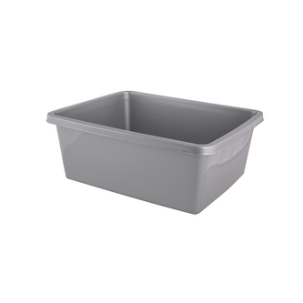 MISKA OBDÉLNIKOVÁ 33.7X26.8CM 8L STŘÍBRNÁ