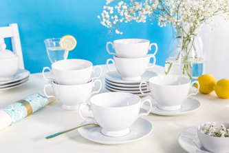 MARIAPAULA CLASSIC BÍLÁ POLÉVKOVÁ SADA 6/12 350ML/17CM