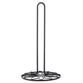 STOJAN NA PAPÍROVÉ UTĚRKY KOVOVÝ 14.5X27CM ČERNÝ