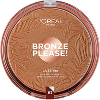 L´Oréal Paris Bronzový pudr na obličej a tělo La Terra (Bronzer) 18 g Bronzový pudr na obličej a tělo La Terra (Bronzer) 18 g - Odstín 03 Amalfi Medio woman