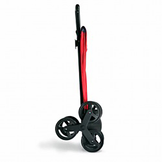 NÁKUPNÍ KOŠÍK 30KG/52L TRIS NOVÁ ČERVENÁ 6 KOLA