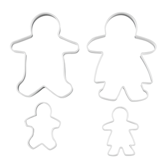 ZESTAW 4 KS. NEREZOVÝCH VYKRAJOVAČŮ CUKROVÍ