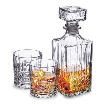 CASCADE WHISKEY SET KARAFA 900ML + 4 SKLENICE 330ML