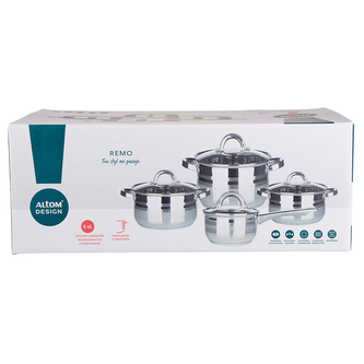 REMO SADA NÁDOBÍ 8 KS