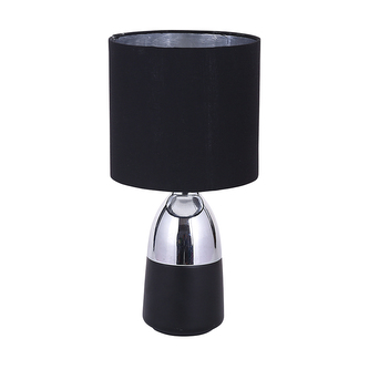 STOLNÍ LAMPA S KOVOVÝM ZÁKLADEM 16X31CM