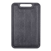 ČTVERCOVÁ KUCHYŇSKÁ DESKA COSMOS ČERNÁ 31X19CM