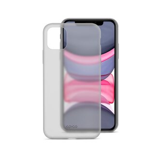 EPICO SILICONE CASE iPhone X/XS - černá transparentní