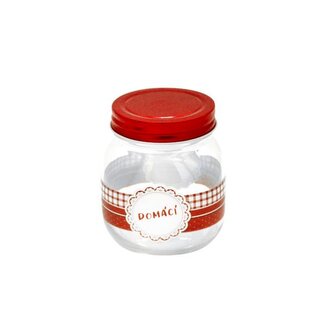 SKLENICE ZAVAŘOVACÍ S VÍČKEM DOMÁCÍ 380ML