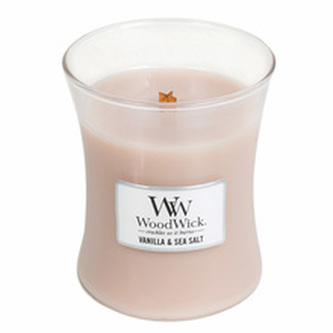 WoodWick Vonná svíčka váza Vanilla & Sea Salt 275 g unisex