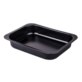 FORMA PLECH NA PEČENÍ S VZORY 290X220 NEPŘILNAVÁ ČERNÁ (990-51)