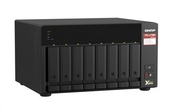 QNAP TS-873A-8G (Ryzen 2,2GHz / 8GB RAM / 8x SATA / 2x M.2 NVMe slot / 2x 2,5GbE / 2x PCIe / 4x USB)