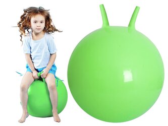 Klokan skákací míč 65cm zelený