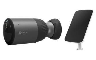 EZVIZ set kamera BC1C 4MP/ Bullet/ Wi-Fi/ 4Mpix/ krytí IP66/ objektiv 2,8mm/ H.265/ IR přísvit až 10m + solární panel
