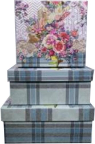 Pudełko prezentowe PUK-22003-KW 3szt ROZETTE