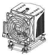 SNK-P0090AP4 Aktivní 4U heatsink pro 1P/2P LGA4677 (Socket E) - X13