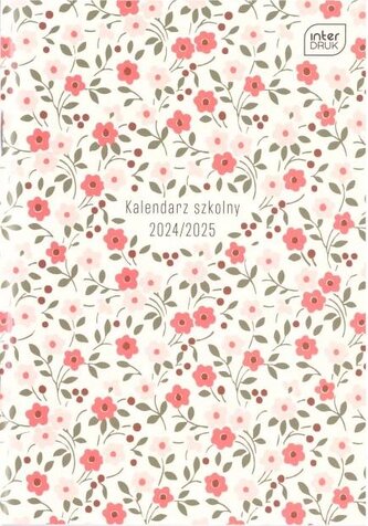 Kalendarz szkolny 2024/2025 B6 48 Flowers