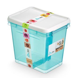 ARCTICLINE KPL2 NÁDOBY NA POTRAVINY OBLÉHO TVARU 3L 19.5X15X18CM (3832)