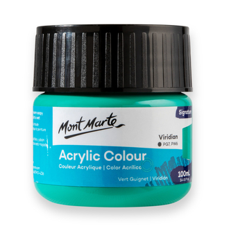 Mont Marte akrylová barva,100ml, smaragdová zelená (Viridian)