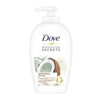 Dove Tekuté mýdlo s kokosovým olejem a mandlovým mlékem Restoring Ritual (Hand Wash) Tekuté mýdlo s kokosovým olejem a mandlovým mlékem Restoring Ritual (Hand Wash) - Objem 250 ml woman