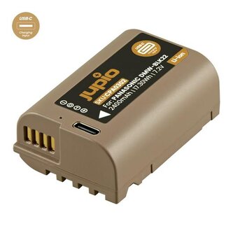 Baterie Jupio DMW-BLK22 *ULTRA C* 2400mAh s USB-C vstupem pro nabíjení Baterie Jupio DMW-BLK22 *ULTRA C* 2400mAh s USB-C vstupem pro nabíjení