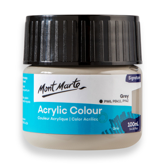 Mont Marte akrylová barva,100ml, šedá (Grey)