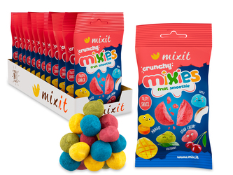 Mixit - Crunchy Mixies - křupavý ovocný smoothie snack 20 g
