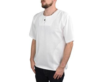 Kurta unisex Nathan, bílá L Kurta unisex Nathan, bílá L
