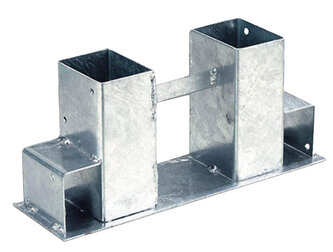 stojan na palivové dřevo 340x150mm Zn (1ks)