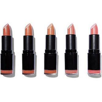 Revolution Sada pěti rtěnek Bare (Lipstick Collection) 5 x 3,2 g woman