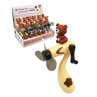 Větrák s medvídkem