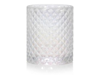 YANKEE CANDLE Svícen Langham Faceted Glass na votivivní svíčku 64x57mm