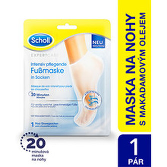Scholl Vyživující maska na nohy s makadamovým olejem PediMask Expert Care (Foot Mask) 1 pár unisex