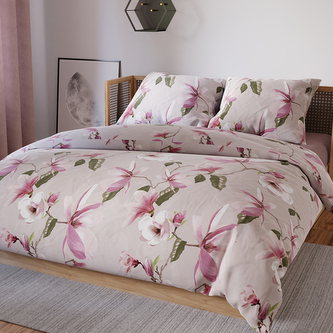 Bavlněné povlečení MAGNOLIA 100% bavlna 1x 200x220 cm, 2x povlak 70x80 cm francouzské povlečení MyBestHome