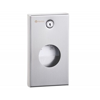 Zásobník hygienických sáčků Merida STELLA nerez matný