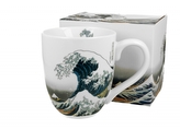 Porcelánový hrnek XXL The Great Wawe inspired by Hokusai 1000 ml v dárkové krabičce