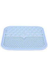 Lízací podložka pro psy SILICONE modrá L Zolux