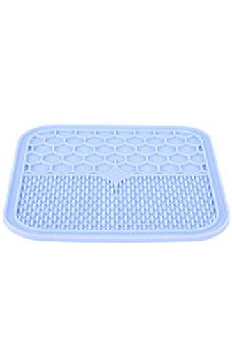 Lízací podložka pro psy SILICONE modrá L Zolux