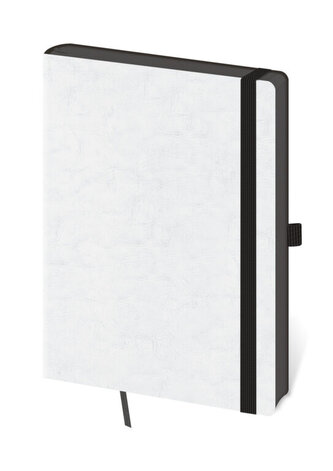 Zápisník Memory White tečkovaný L