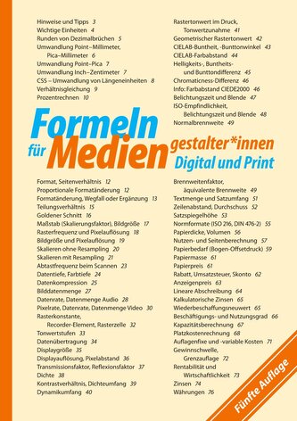 Formeln für Mediengestalter*innen Digital und Print