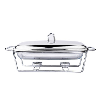 METEOR OHNIUVZDORNÉ NÁDOBÍ OBDÉLNÍKOVÉ 2.2L S NEREZOVÝM VÍKEM NA OHŘÍVAČI