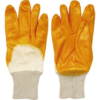 Rukavice máčené - nitril 10