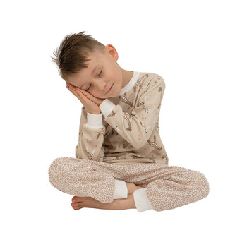 Dětské pyžamo Žirafa; Barva: béžová; Velikost: 86