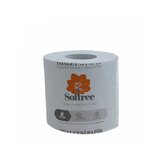 Toaletní papír Softfree 30m, 1 vrstvý, šedý
