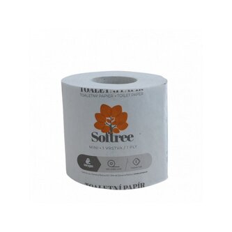 Toaletní papír Softfree 30m, 1 vrstvý, šedý