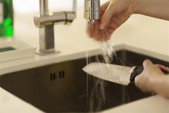 Nůž "Functional Form", asijský, 17 cm, FISKARS , černý