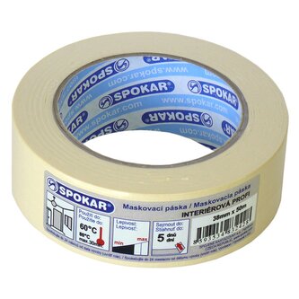 Páska maskovací interiérová PROFI 25mm x 50m