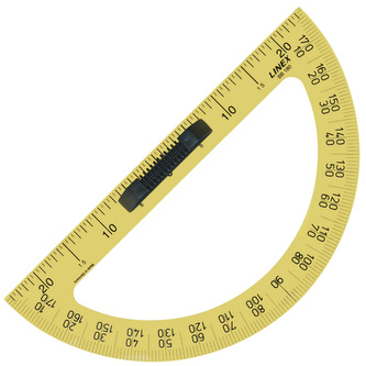 Linex, Úhloměr na tabuli BB180, žlutá