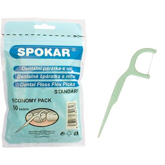 Dentální párátka s nití sáček 50ks